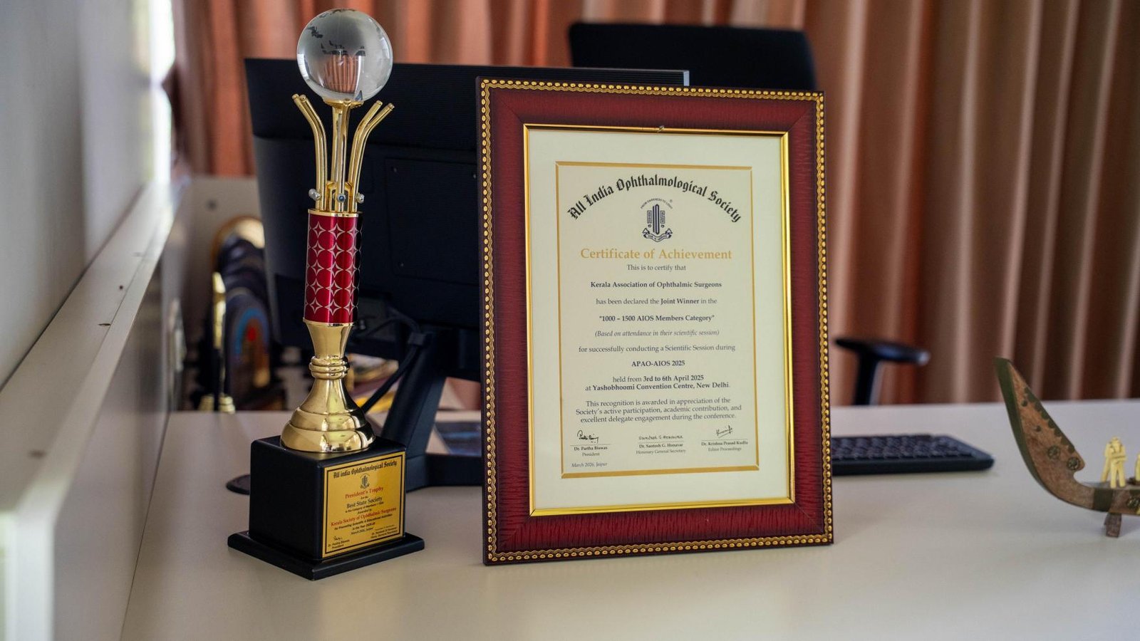 All India Ophthalmological Society National Award – Nethra Eye Care Centre